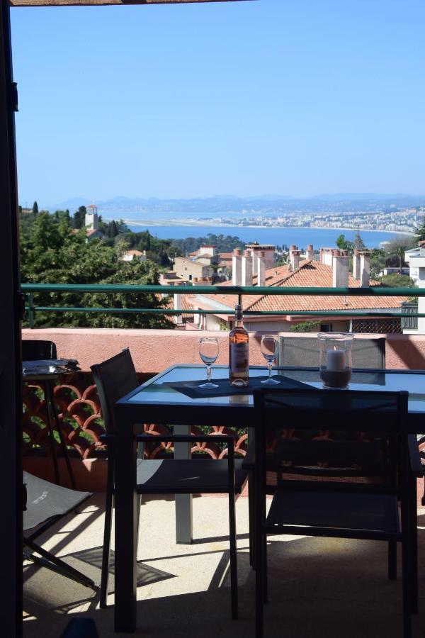 Agreable 3 Pieces Climatise Avec Vue Mer Et Parking Villefranche-sur-Mer Dış mekan fotoğraf